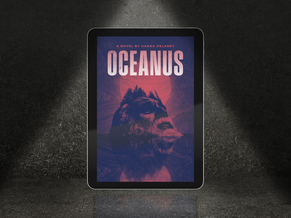 Cover of Oceanus by Hanna Delaney, a first contact science fiction novel