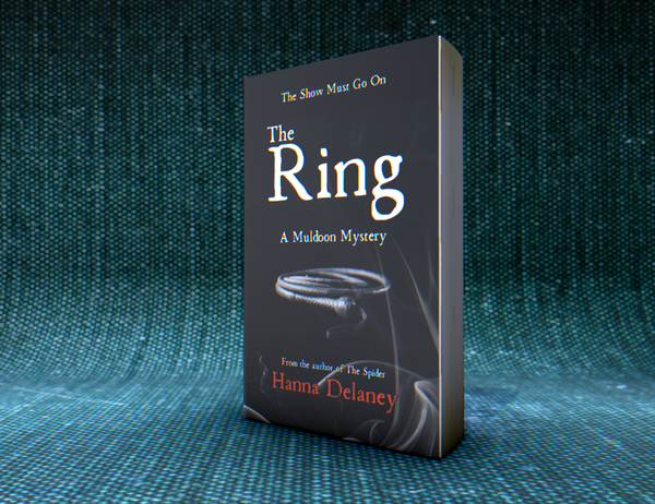 The Ring by Hanna Delaney paperback cover, Victorian Gothic crime novel set in 1893 Liverpool featuring circus imagery