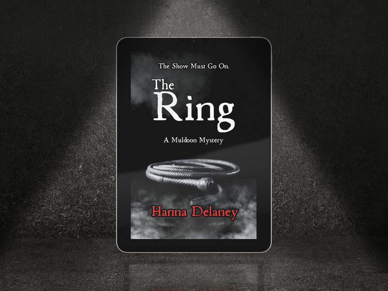 Book cover of 'The Ring' by Hanna Delaney on a dark background