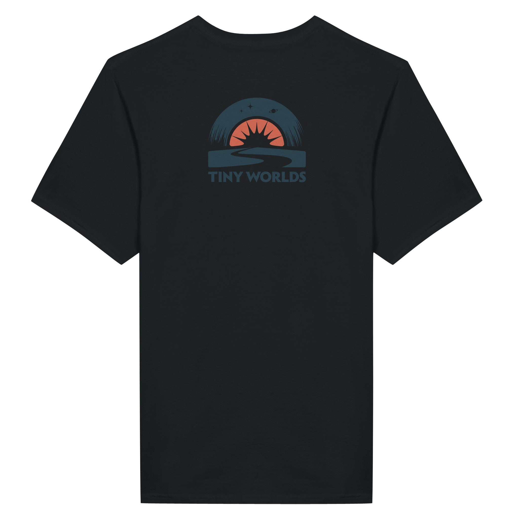 Tiny Worlds Publishing tshirt back
