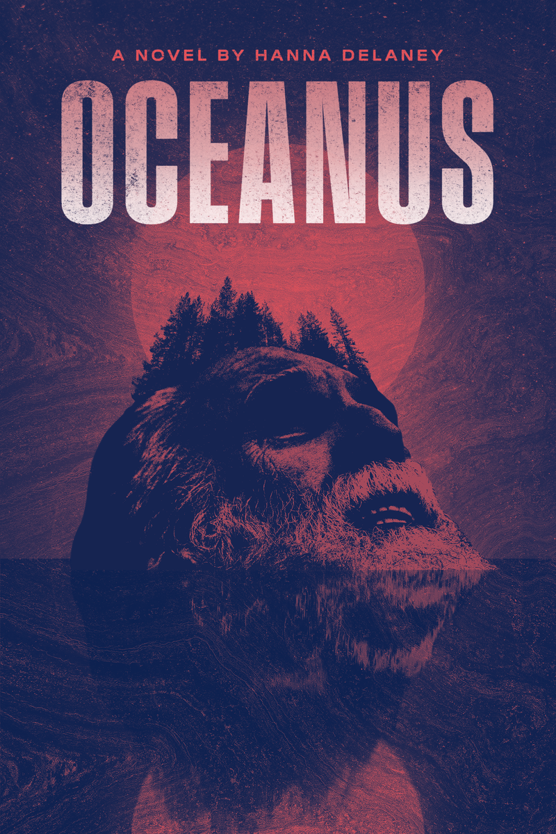 Oceanus ebook cover by Hanna Delaney, first contact sci-fi novel